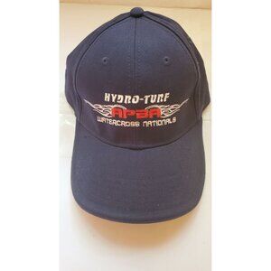 Hydro-Turf APBA Watercross Nationals Otto Flex Trucker Hat L/XL Navy Blue